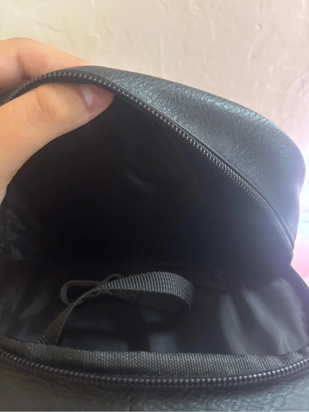 True Religion Black Logo Monogram Crossbody Bag NEW